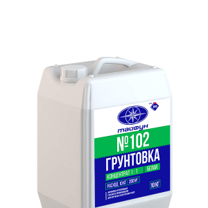 Грунтовка (концентрат) акриловая укрепляющая «Тайфун №102