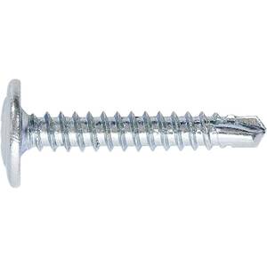 Саморез с прессшайбой цинк сверло, 4,2 х 25 мм