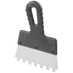 Шпатель металлический зубчатый 150 мм